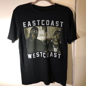 Tupac and Biggie Graphic Tee